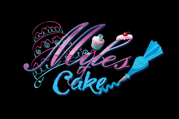 Miles of Cake Logo Design