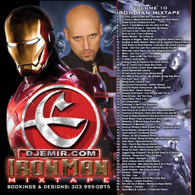 DJ Emir Iron Man Mixtape CD