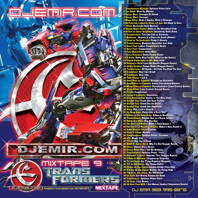 Hip Hop Mixtape 9: Transformers Mixtape