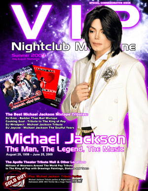 VIP Nightclub Magzine Michael Jacson Commemorative Issue