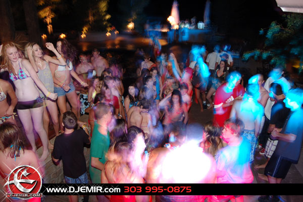 Epic Back to School Mansion Pool Party Parker Colorado at Pradera w DJ Emir