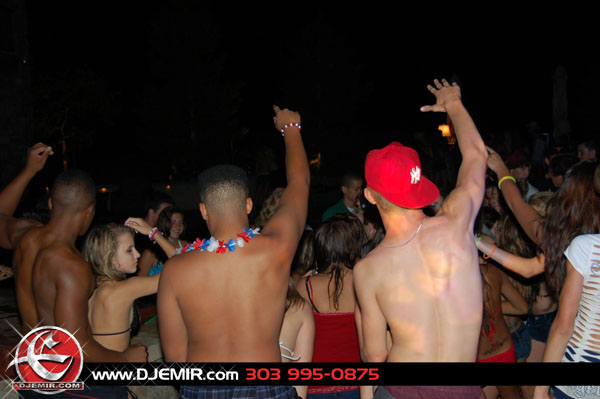 Epic Back to School Mansion Pool Party Parker Colorado at Pradera w DJ Emir