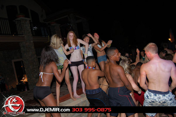 Epic Back to School Mansion Pool Party Parker Colorado at Pradera w DJ Emir