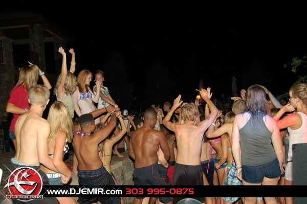 Epic Back to School Mansion Pool Party Parker Colorado at Pradera w DJ Emir