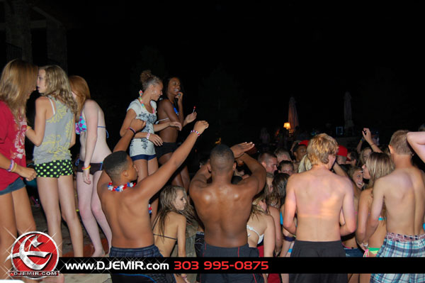 Epic Back to School Mansion Pool Party Parker Colorado at Pradera w DJ Emir