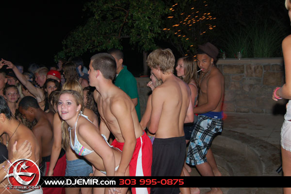 Epic Back to School Mansion Pool Party Parker Colorado at Pradera w DJ Emir