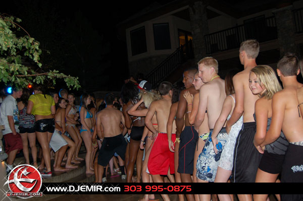 Epic Back to School Mansion Pool Party Parker Colorado at Pradera w DJ Emir