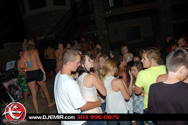 Epic Back to School Mansion Pool Party Parker Colorado at Pradera w DJ Emir