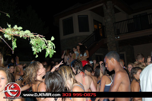 Epic Back to School Mansion Pool Party Parker Colorado at Pradera w DJ Emir