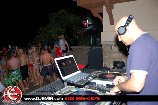 Epic Back to School Mansion Pool Party Parker Colorado at Pradera w DJ Emir