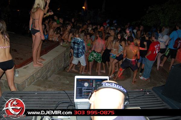 Epic Back to School Mansion Pool Party Parker Colorado at Pradera w DJ Emir