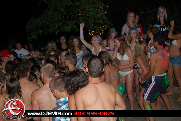 Epic Back to School Mansion Pool Party Parker Colorado at Pradera w DJ Emir