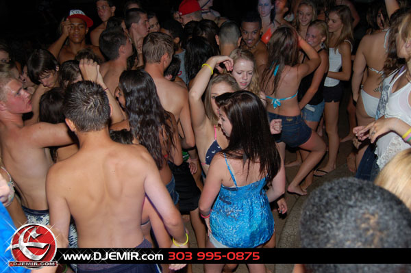 Epic Back to School Mansion Pool Party Parker Colorado at Pradera w DJ Emir