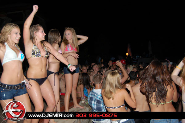 Epic Back to School Mansion Pool Party Parker Colorado at Pradera w DJ Emir