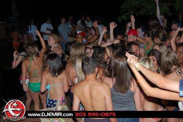 Epic Back to School Mansion Pool Party Parker Colorado at Pradera w DJ Emir