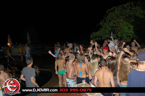 Epic Back to School Mansion Pool Party Parker Colorado at Pradera w DJ Emir