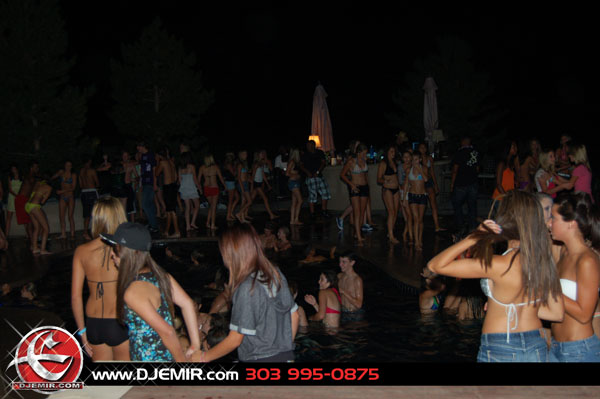 Epic Back to School Mansion Pool Party Parker Colorado at Pradera w DJ Emir