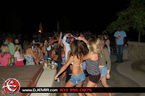 Epic Back to School Mansion Pool Party Parker Colorado at Pradera w DJ Emir