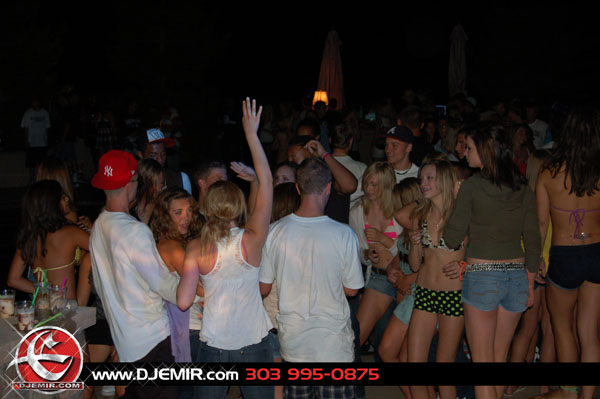 Epic Back to School Mansion Pool Party Parker Colorado at Pradera w DJ Emir